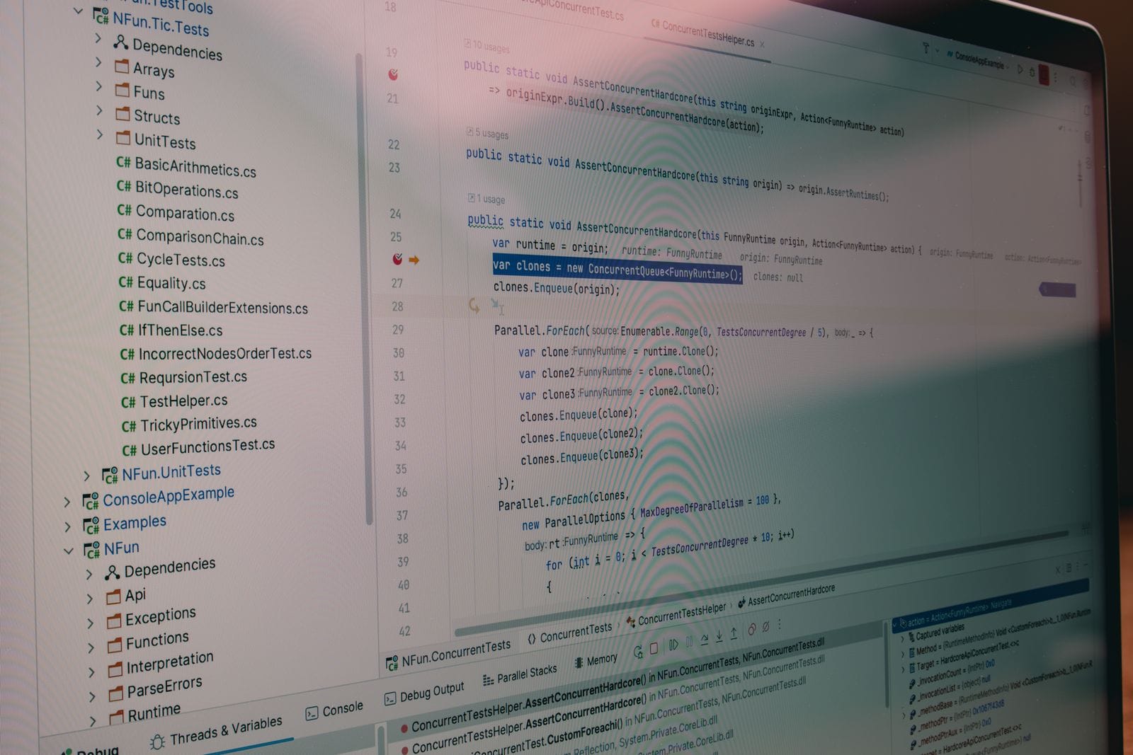 Webアプリ開発 コード画面